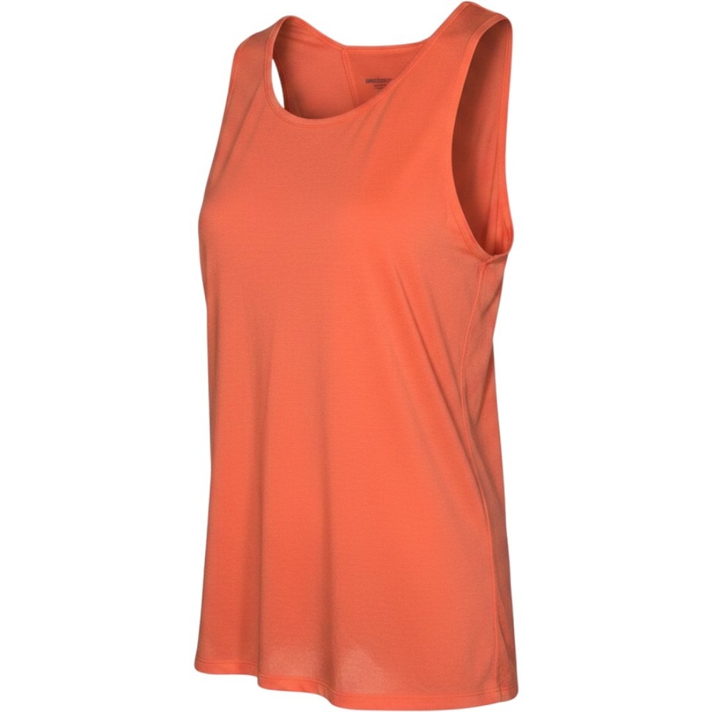 Athletic Coral Pink Mesh Back Sleeveless Tank‎ Top Women's Workout Large